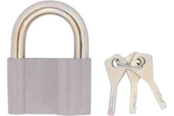 Замок навесной 72мм алюминиевый корпус FIT (67017)