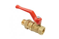 Кран шаровой  VALFEX 1/2" FM с накидной гайкой рукоятка OPTIMA (VF.225.L0R1.012)