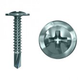 Саморез с прессшайбой сверло СтройКреп 4,2х51мм 