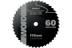 Пильный диск по металлу (60T; 115х1.2х9.5 мм) WORX WA5047