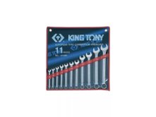 Набор комбинированных ключей (1/4"-15/16", 11 предметов) KING TONY (1211SR) 