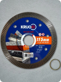 Круг алмазный KRUGO ø230x 2,0x10х22 керамогранит ультратонкий