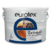 Яхтный лак Eurotex полуматовый 10 л