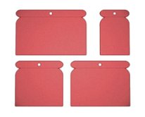 Пластиковые шпатели Япончик 4 шт. FIT (06752)