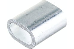 Зажим для стальных канатов 3 мм алюминиевый СтройКреп (DIN3093)