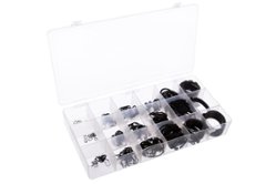 Набор стопорных колец  D 3 - 32 мм 300 предметов 