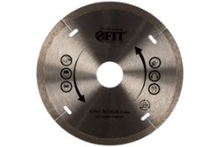Круг алмазный отрезной Ø 125х1,2х5,0х22,2 керамика FIT (37443)