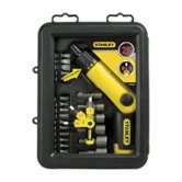 Отвертка со вставками 22 предмета в футляре Stanley (0-63-022) 