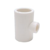 Тройник полипропиленовый переходной PP-R 90x63x90 мм VALFEXбелый (10906390)