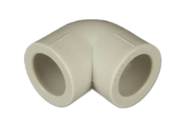 Уголок полипропиленовый PP-R  90° 40мм серый FV-Plast (AA202040000T)