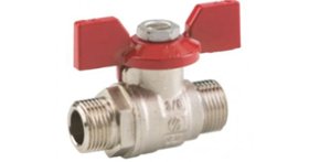 Кран шаровой VALFEX 3/4" MM бабочка PN 40 (VF.219.NB1.034)