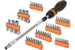 Набор отвертка+вставки/головки 58 предметов TRUPER (18220)