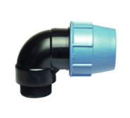 Отвод UNIDELTA ПНД 90° 63х2" НР (1008064007)