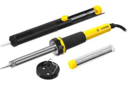 Набор для паяльных работ Stayer PROFI 55300 + шприц + подставка + припой 30 Вт (55316-30-H4)