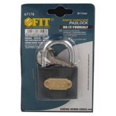 Навесной железный замок 75 мм FIT (67175)