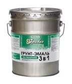 Грунт-эмаль по ржавчине ВИТ color, белая, 20 кг (С796)