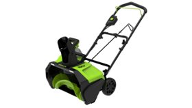 Снегоуборщик аккумуляторный бесщеточный Greenworks GD60PST (2602907)