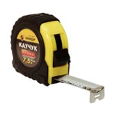 Рулетка Энкор Каучук Промо 7,5м, с фиксатором (14203)