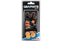 Набор аксессуаров для гравера 52 шт GRAPHITE (55H082)