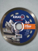 Круг алмазный KRUGO ø125x1,1x8х22 керамогранит 