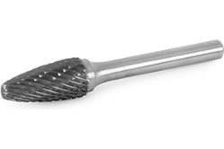 Борфреза Интертулмаш хвостовик 3мм гиперболическая со сферическим концом 6х13х3х50 ДВ  (BF01292X)