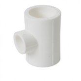 Тройник полипропиленовый переходной PP-R 63x32x63 мм VALFEX белый (10633263)