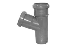 Тройник PP Ø 40х40мм угол 67,5° SINIKON (508009.R)