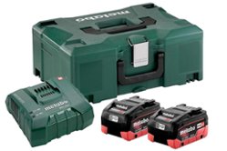 Набор Basic-Set (2 аккумулятора LiHD 8.0 Ач/18В+зарядное устройство ASC Ultra+Metaloc) Metabo (685131000)