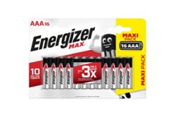 Батарейка Energizer AAА MAX 16шт E92 алкалиновая