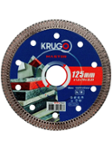 Круг алмазный KRUGO ø125x1,2x10х22 керамогранит ультратонкий