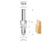 Фреза комбинированная универсальная (Ø 22,2х44мм хвостовик 12мм) по дереву Энкор (10618)
