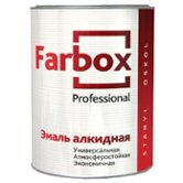 Эмаль Farbox ПФ-115 Красная 0.9кг ТУ