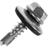 Шуруп кровельный 5,5х 19 цинк сверло СтройКреп