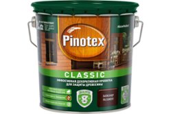 Декоративная пропитка для защиты древесины Pinotex CLASSIC  палисандр; 2.7 л