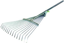Грабли веерные проволочные с металлической ручкой 120-154 см DON GAZON (128-1200)