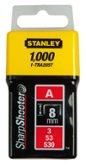 Скоба для степлера (8 мм; тип А(53); 1000 шт.) Stanley (1-TRA205T) 