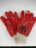 Перчатки МБС с ПВХ покрытием манжет резинка Gward GM1001P-10 Rubrum