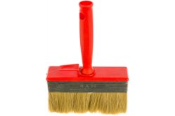 Макловица, 70%ПЭT / 30% натуральная щетина, нержавеющий обжим, красная пластиковая ручка, 140х30мм МASTER COLOR (30-0584)