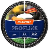 Леска для триммера Profline (3.0 мм; 400 м; скрученный квадрат) Patriot (805402233)
