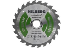 Диск пильный Ø 190х30 z24 Industrial Дерево Тонкий Hilberg (HWT190)