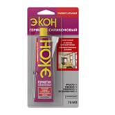Герметик силиконовый универсальный прозрачный 70мл ЭКОН (617957)