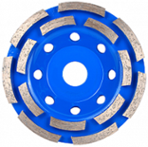 Чашка алмазная торцевая сегментированная по бетону Ø 125х22,2 Адель (04072)
