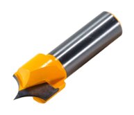 Фреза пазовая фасонная (Ø19х16 мм; R 10 мм; хвостовик 12 мм) по дереву Энкор (10639) 