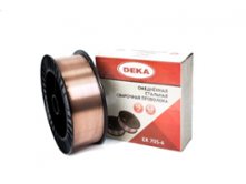 Проволока  сварочная DEKA 1,0мм 5кг омедненная ER70S-6