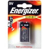 Батарейка Energizer 9V MAX алкалиновая