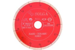 Круг алмазный отрезной Ø 180х25.4 мм Solga HARD CERAMICS (20010180)
