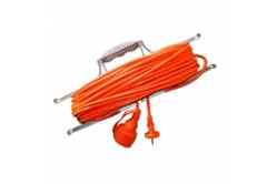 Удлинитель на рамке UNIVersal 1х30м без заземления 6А IP44 УШ-6 ПВС 2х0.75 (9632001)