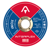 Круг отрезной Ø 125х1,0х22 для нержавейки Interflex (4079121010)