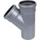 Тройник PP Ø 110х110мм угол 45° SINIKON (508025.R)