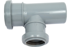 Тройник PP ф 50х40мм угол 45° (1/140)